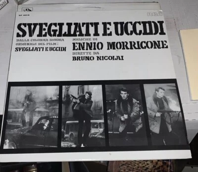 Ennio Morricone Svegliati E Uccidi RCA SP 8018 1985 Italian Press Noir Jazz - Bild 1 von 2