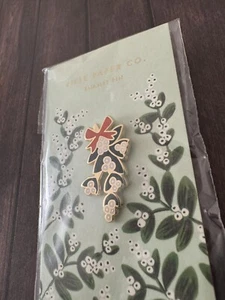 NEU Rifle Paper Co Weihnachten Mistelzweig Emaille Geschenk Pin🎄 GROSSPACKUNG VERFÜGBAR 🔔 - Bild 1 von 4
