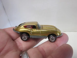 JOHNNY LIGHTNING TOPPER CUSTOM XKE * GOLD CHROME COLOR ! SUPER SHINY ! RED INT. - Picture 1 of 9