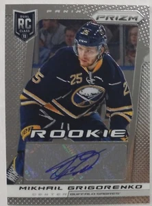 13/14 Panini Prizm Rookie Auto Mikhail Grigorenko A-GO Buffalo Sabres - Bild 1 von 1