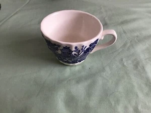 Churchill Keramik Teetasse - blau/weiß - Bild 1 von 3