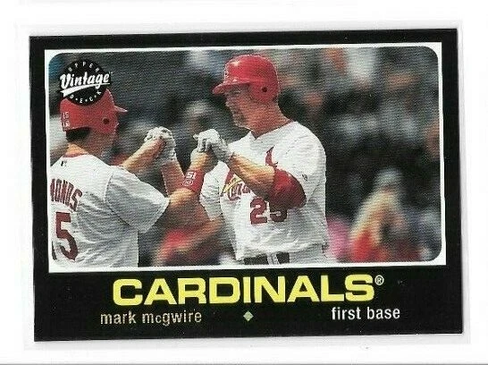 2002 Upper Deck Vintage Mark McGwire #154 Cardinals - Image 1 of 1
