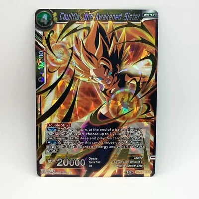 Caulifla, The Awakened Sister - BT7-083 - Foil SR - Dragon Ball Super DBS NM - Image 1 of 2