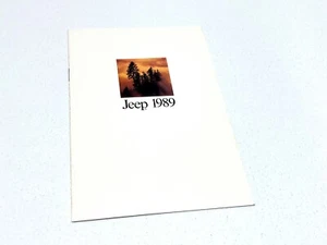 Jeep Wrangler Cherokee Wagoneer Comanche 1989 folleto de vista previa - Imagen 1 de 1
