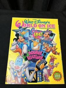 Walt Disney World On Ice Souvenir Program 1991 Booklet Roger Chip Dale Mickey - Picture 1 of 7