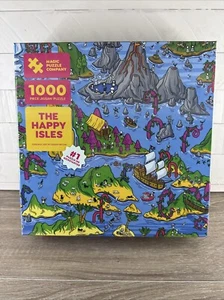 Brand New Sealed Magic Puzzle Company The Happy Isles Jigsaw Puzzle 1000 Pieces - Picture 1 of 3