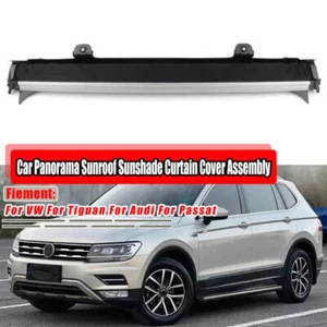 1stk.Schwarz Für 08-18 VW Tiguan Sharan 1K9877307 Panoramadach Schiebedach Rollo - Bild 1 von 10