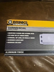 Brinks Aluminum Hydraulic Door Closer BC4051 NIB - Picture 1 of 10