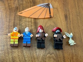 LEGO Avatar the Last Airbender Minifigure Lot Aang, Sokka Momo Firebenders 3828