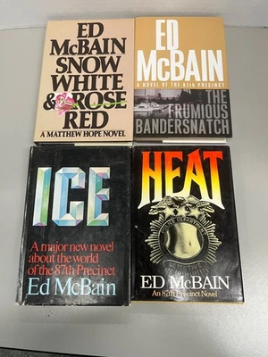 Ed McBain Lot of 4 Hardcover (Book Club Editions) w/dust jackets — 第 1/4 张图片
