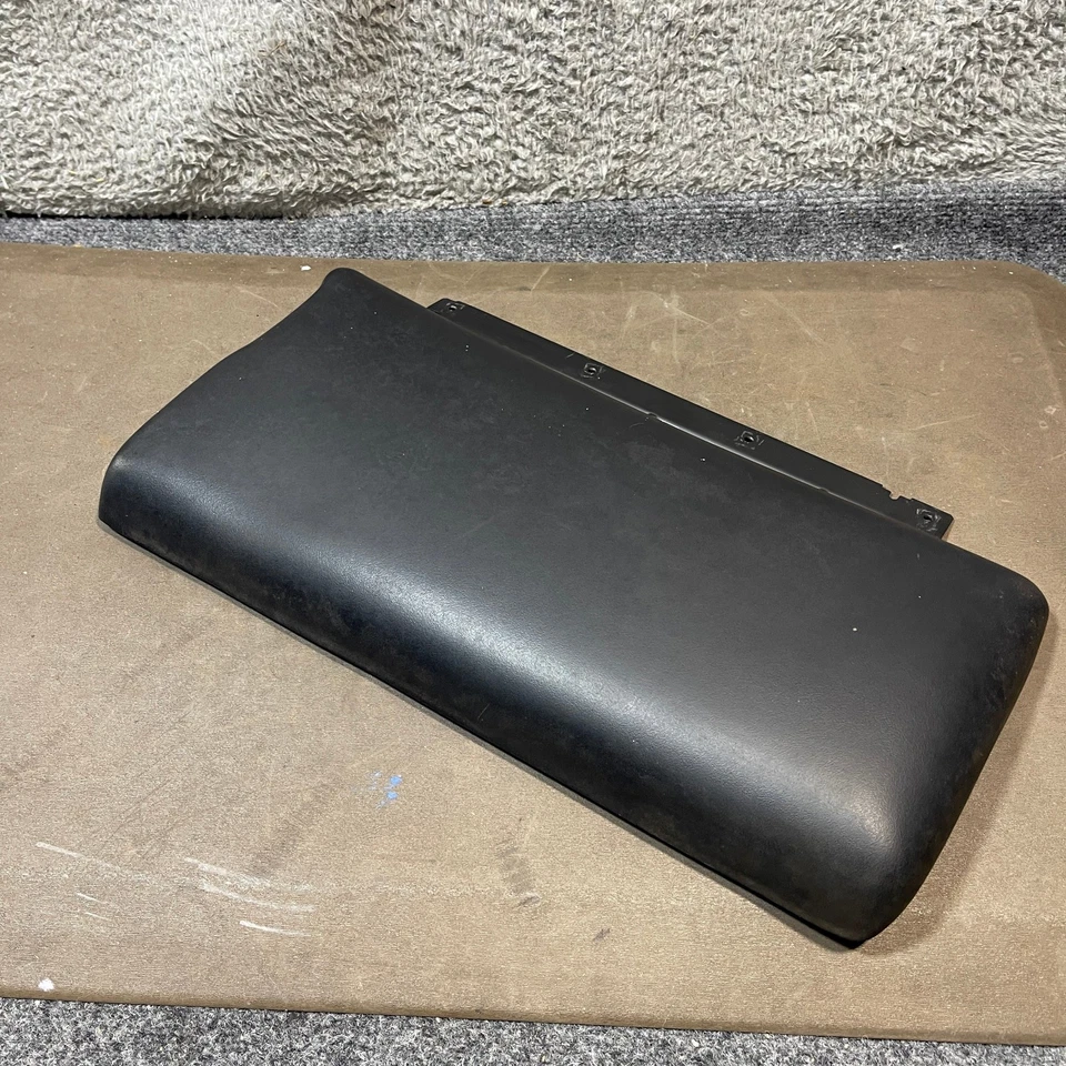 1984-89 C4 Corvette tampa do console central frontal/conjunto de apoio de braço com dobradiça - OEM - Imagem 1 de 4