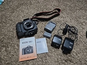 Canon EOS 50D Digital SLR Camera Body w/ Battery Charger Excellent++ From Japan - Picture 1 of 14