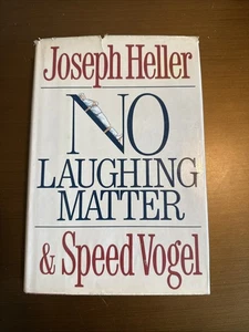 No Laughing Matter by Speed Vogel and Joseph Heller First Edition 1st Print 1986 - Picture 1 of 10