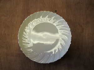 Lenox USA WEATHERLY Salad Plate 8" Swirl Platinum 1 ea 4 available - Picture 1 of 7