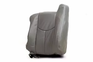2003 2004 2005 2006 GMC Yukon-Sierra Driver Bottom and Top back Seat Covers Gray - Picture 1 of 11