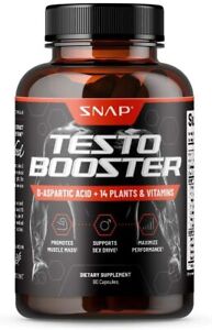 Testosterone Booster for Men, Male Enhancement Pills, Energy, Libido 90 Capsules