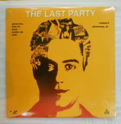 The Last Party Laserdisc Robert Downey, Jr. SEALED Sean Penn Spike Lee - Image 1 of 4