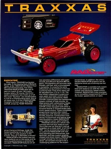 Traxxas Radicator RC Car Vintage Print Ad 1990 Wall Art Decor - Imagen 1 de 1