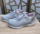 Zeba Walking Shoes Sneakers Womens Size 8.5 Gray Rose Pink Comfort