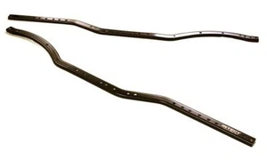 Black HD Metal Replacement Chassis Rail Set for Axial 1/10 SCX10 II Rock Crawler - Picture 1 of 1