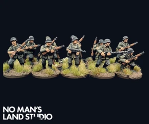 Bolt Action German Early Infantry Squad 1939- 1941 Blitzkrieg 28mm COMMISSION - Bild 1 von 3