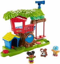 Fisher-Price Little People Swing & Share Treehouse Playset DYF19 NEW