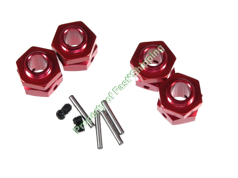 New Team Corally Kagama 4 XL 4S Aluminum 17mm Wide Hex Nuts Kit mugen traxxas - Image 1 of 1
