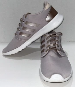 Adidas Cloudfoam QT Racer Womens Size 10 Pink Athletic Shoes Sneakers DB1748 - Picture 1 of 11