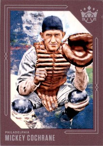 2020 Diamond Kings Plum Frame #9 Mickey Cochrane