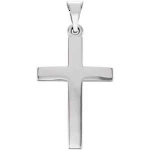 20x13.7 mm Cross Pendant In Platinum - Picture 1 of 2