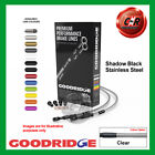 fits CB1300 SL38 97-03 Goodridge BLK SS Clear Fr Brake Hoses HN1300-3FCBK