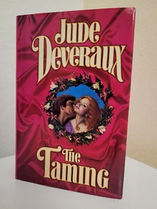 Beautiful THE TAMING by Jude Deveaux HB/DJ BCE 1989 Book HTF - Picture 1 of 3