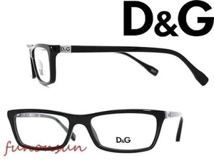 Dolce & Gabbana Women's Eyeglasses D&G 1215 501 Black Plastic Rectangle Frame  - Picture 1 of 1