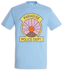 PPD Camiseta Diversión Paraíso Símbolo Policía Letrero Departamento PD Gerald Logotipo - Imagen 1 de 1
