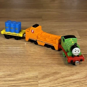 Thomas & Friends Thomas & Friends Percy And The Whatf Cars Near Complete - Picture 1 of 13