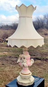 Large Capodimonte Lamp. Gorgeous! - Picture 1 of 22