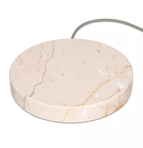 Einova 10W Qi Wireless Charging Stone, WP0103010-074, Cream Marble - Picture 1 of 4