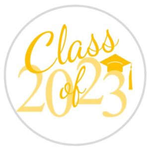 108 Seals Class of 2023 Graduation Label - Hershey Kiss Labels -Party Favors