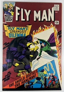 Fly Man #36 Archie Comic/Mighty Comics 1966 Jerry Siegel Silver Age Rare VF! - Picture 1 of 10