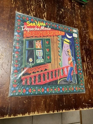 Depeche Mode See You 12” EP Single Vinyl Record 1982 Original Vintage Promo Foto 1 de 4