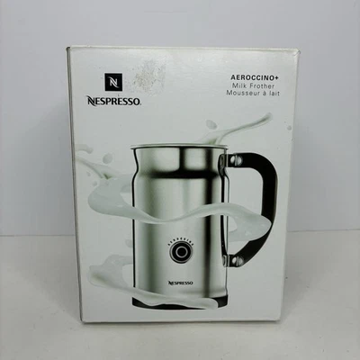 Nespresso Aeroccino Plus 3192US Automatic Electric Frother Hot Cold NEW - Image 1 of 4