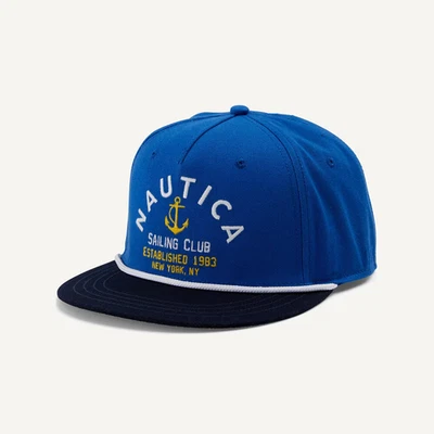 Gorra Nautica Snapback 5 paneles azul Foto 1 de 2