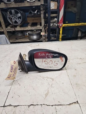 2005-2008 DODGE MAGNUM *BLACK* POWERED RIGHT PASSENGER DOOR MIRROR - Image 1 of 4