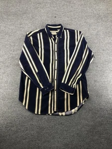 Northwest Territory Shirt Mens Large Striped Corduroy Button Up Pocket Casual - Picture 1 of 8