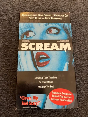 Special Limited Wes Craven Scream VHS Tape Rare Find!!!! Foto 1 de 4