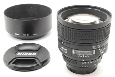 [Top MINT] Nikon AF Nikkor 85mm f/1.4 D Portrait Prime Lens F Mount From JAPAN - Image 1 of 4