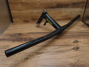 Wheeler flat handlebar by nL + quill stem MTB Wheeler Ultrax 25.4 mm CRMO - Picture 1 of 13