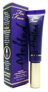 TOO FACED Melted Liquified Lipstick #MELTED VILLAIN - 0.40oz/12mL  - NIB