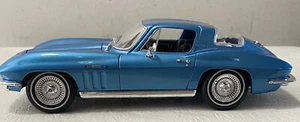  Maßstab 1:18 1965 Chevrolet Corvette Coupe blau von Maisto (ohne Karton) - Bild 1 von 10