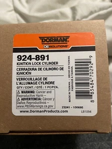Dorman 924-891 Ignition Lock Cylinder Compatible with Select Models - Picture 1 of 1